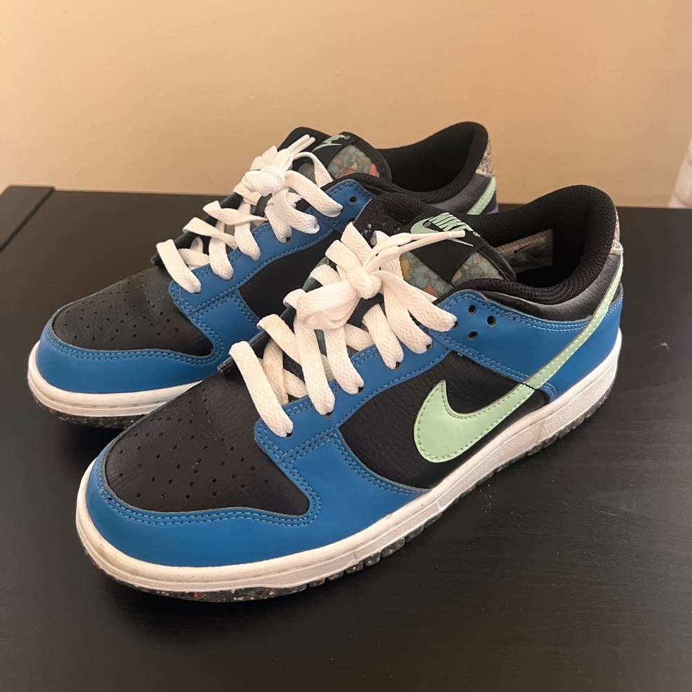 NIKE DUNKS LOW BLUE/BLACK/TEAL